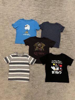 Kids' T-Shirts - Set of 5 - Size 4T - Dr. Seuss - Science Shirt - Gap - Queen